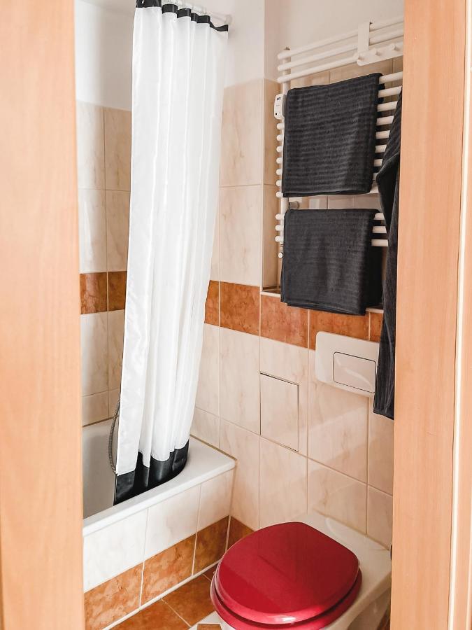 Schoene Wohnung, Eigene Terrasse, Privater Parkplatz, Wi-Fi, Waschmaschine, 3P 켐니츠 외부 사진